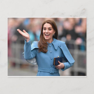 Kate Middleton Northern Ireland Postcard