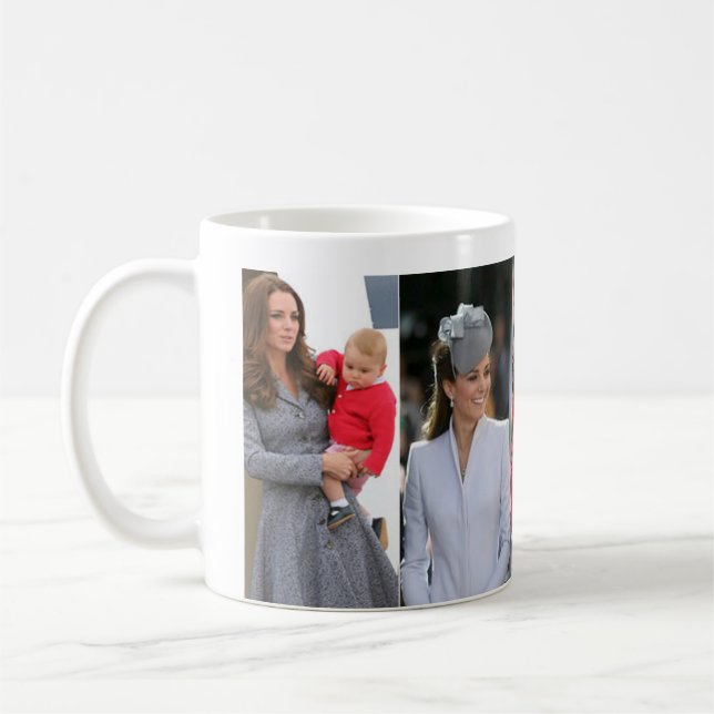 Kate Middleton Prince George Coffee Mug (Left)