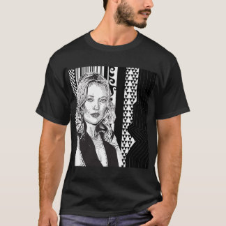 Kate Moss Icon Art   T-Shirt