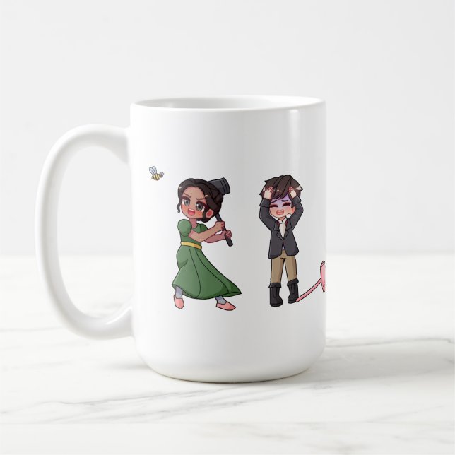 Kate Sharma and Anthony Pall Ball Coffee Mug (Left)