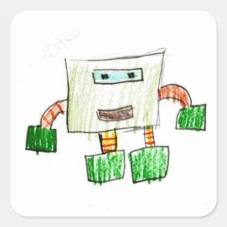 Kate: Square Sticker