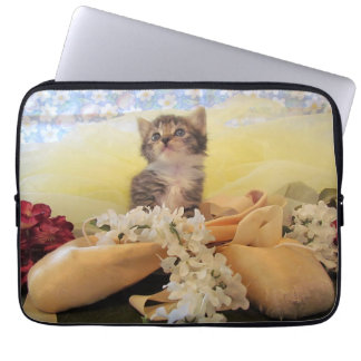 Kate the Ballerina - Kitten / Cat  Laptop Sleeve