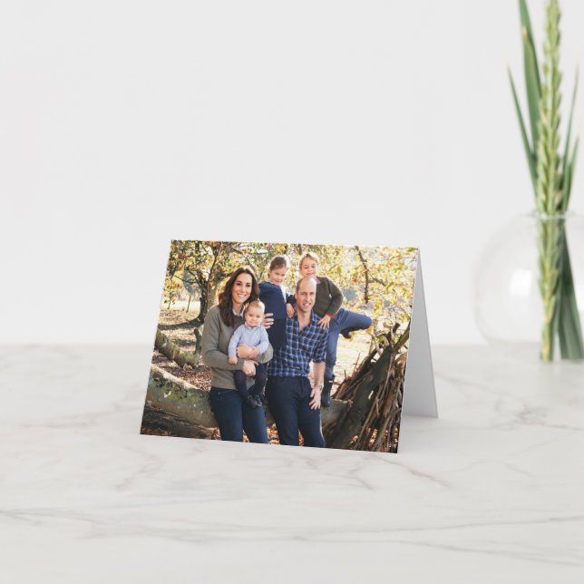 Kate, William and kids Card (Front)
