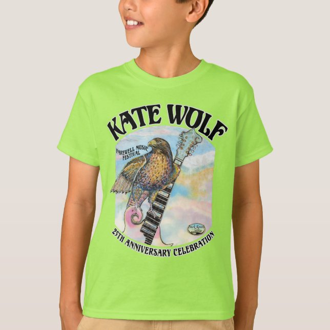 Kate Wolf Music Festival 2022 - Child’s T-Shirt (Front)