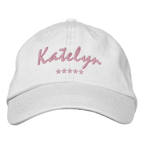 Katelyn Name Embroidered Baseball Cap