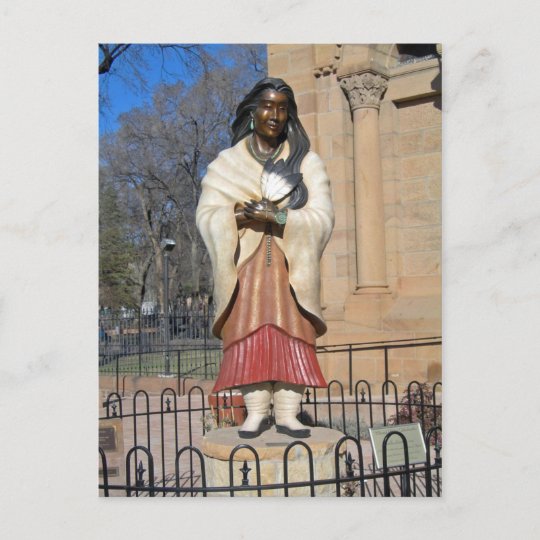 Kateri Tekakwitha Lily Of The Mohawks Statue Postcard Zazzle