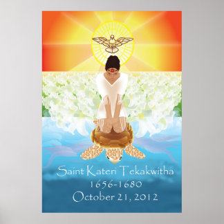 Kateri Tekakwitha poster