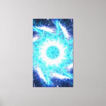 Katerina's Electric Dragon Fire Desire Canvas Print by Eyeofillumination at Zazzle