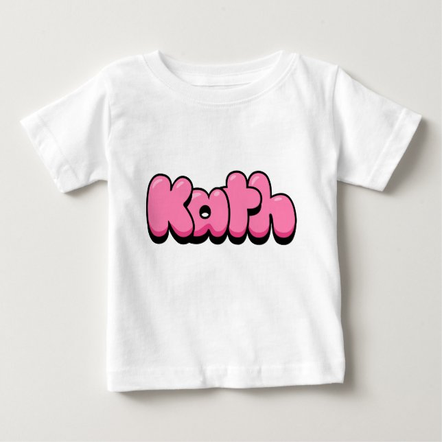 Kath pink Baby T-Shirt (Front)