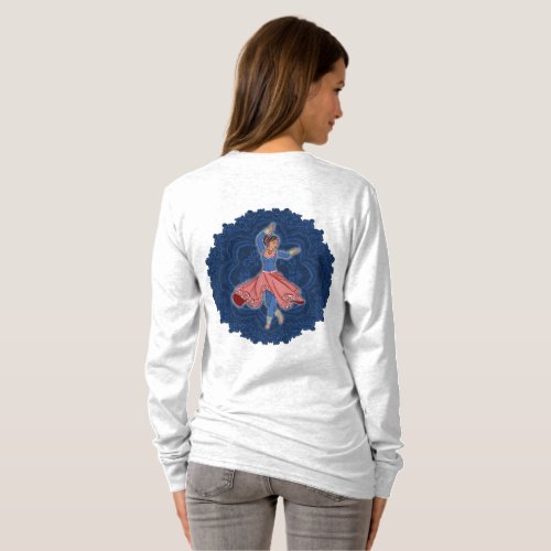 Kathak dancer and bols T_Shirt