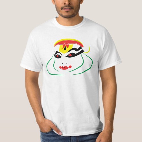 Kathakali kerala dance form name T_Shirt