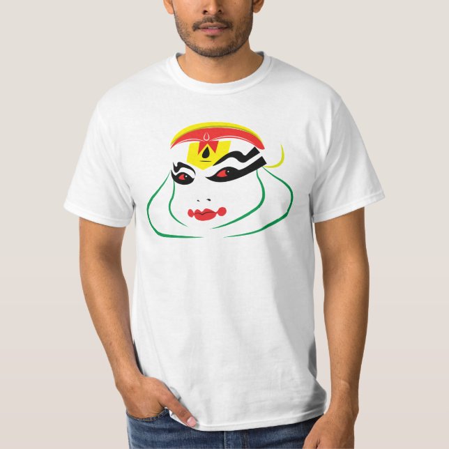 Kathakali kerala dance form name T-Shirt (Front)