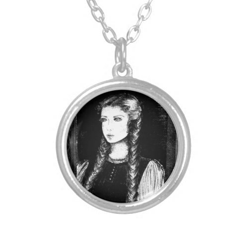 Katharina Siegel Draculas Lover Silver Plated Necklace