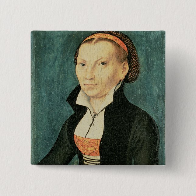 Katharina von Bora, future wife of Martin Button (Front)