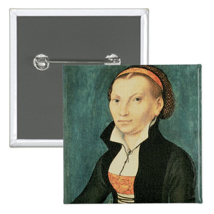 Katharina von Bora, future wife of Martin Pinback Buttons