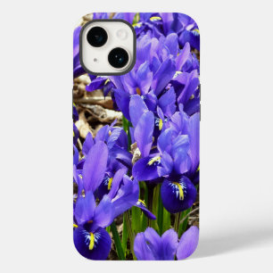 Katherine Hodgkin Irises Purple Spring Floral Case-Mate iPhone 14 Case