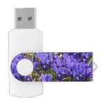 Katherine Hodgkin Irises Purple Spring Floral Flash Drive