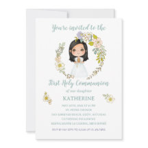 KATHERINE Invitation First Communion