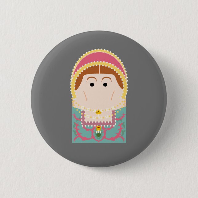 Katherine Parr Button (Front)