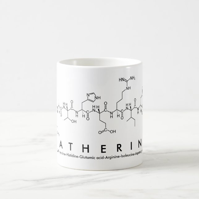 Katherine peptide name mug (Center)