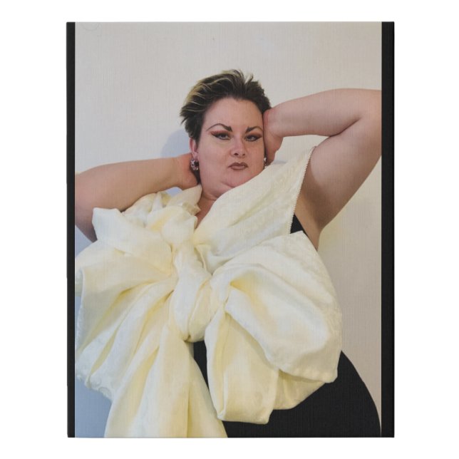 Kathleen Roberts Faux Wrapped Canvas Print (Front)