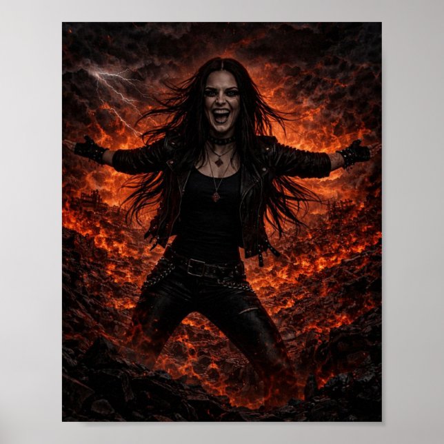 Kathryn Darke Laughing Poster (Front)