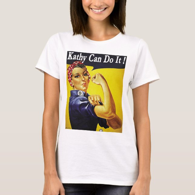 Kathy Can Do It T-Shirt (Front)