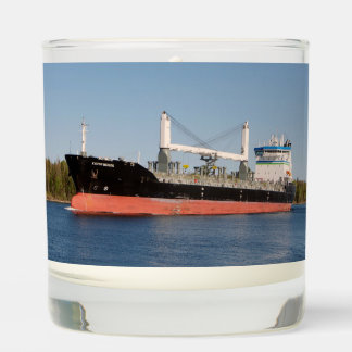 Kathy McKeil glass candle