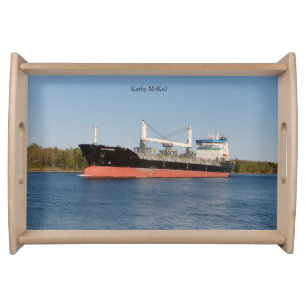 Kathy McKeil serving tray