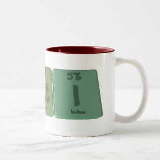 Kati  as Potassium Astatine Iodine Two-Tone Coffee Mug