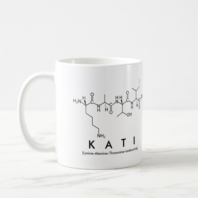 Kati peptide name mug (Left)