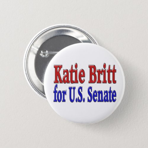 Katie Britt for Senate with red blue text Button