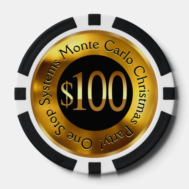 Katie corporate party casino chip (Front)