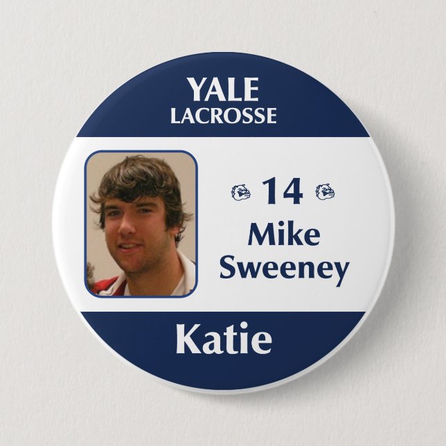 Katie - Mike Sweeney Pinback Button (Front)
