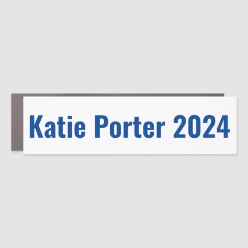 Katie Porter for President 2024 Car Magnet