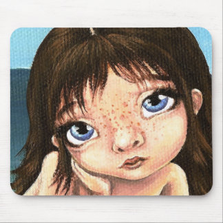 Katie the mermaid mouse pad