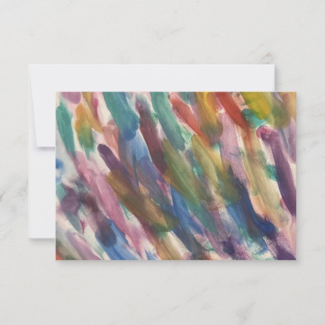 Katie's Artwork #1 - Note Card (Front)