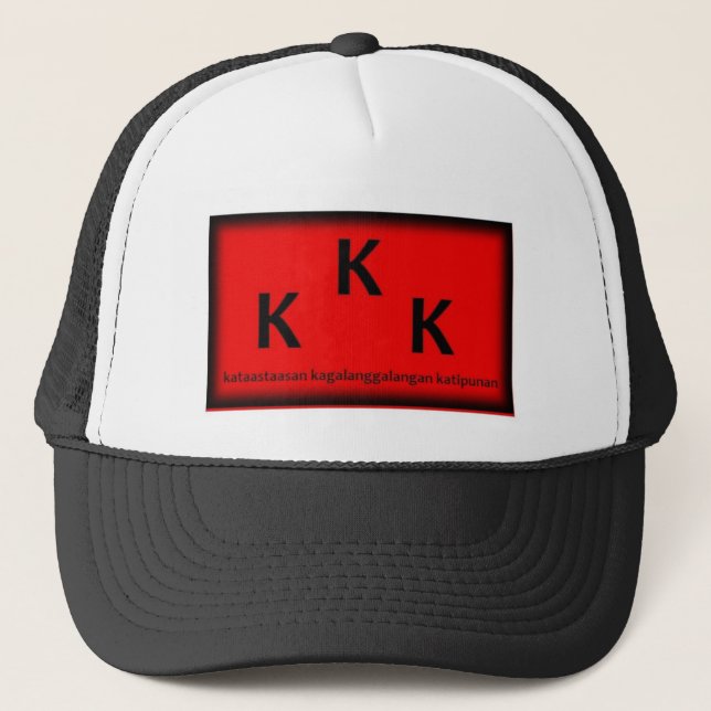 katipunero's philippine history of... - Customized Trucker Hat (Front)