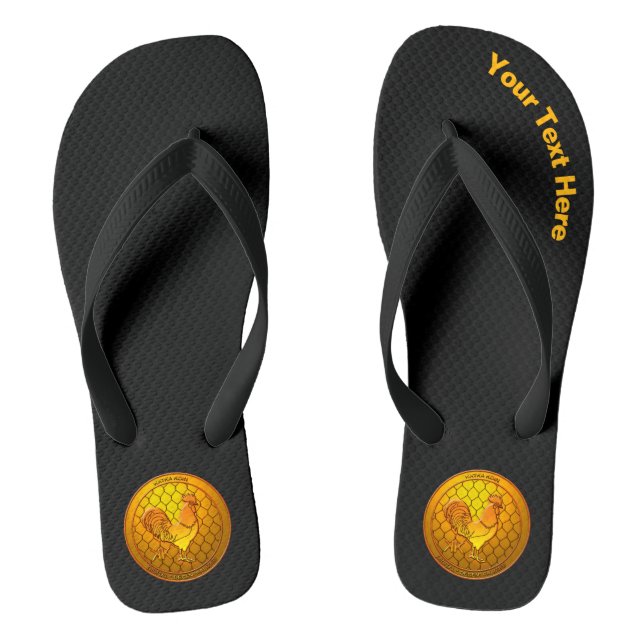 KatkaKoin Cryptocurrency ICO Flip Flops (Footbed)
