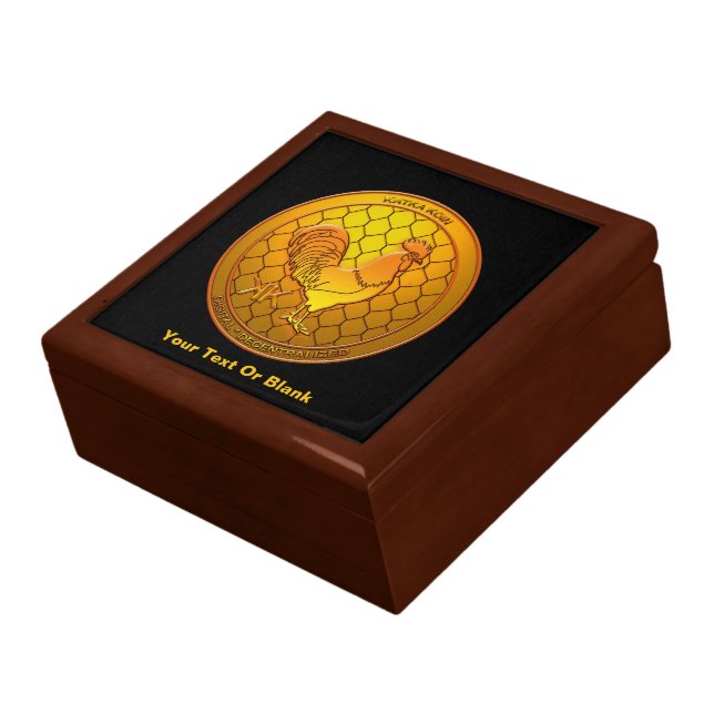 KatkaKoin Cryptocurrency ICO Gift Box (Side)