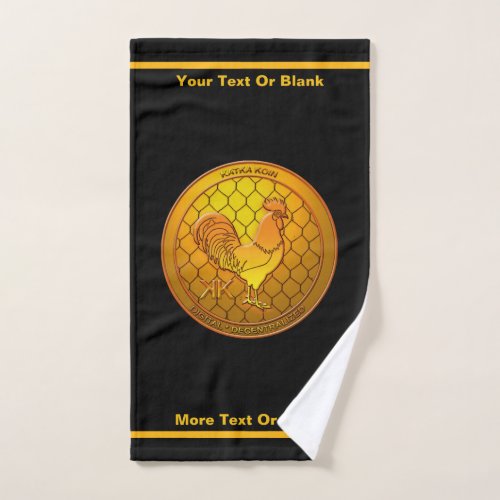 KatkaKoin Cryptocurrency ICO Hand Towel