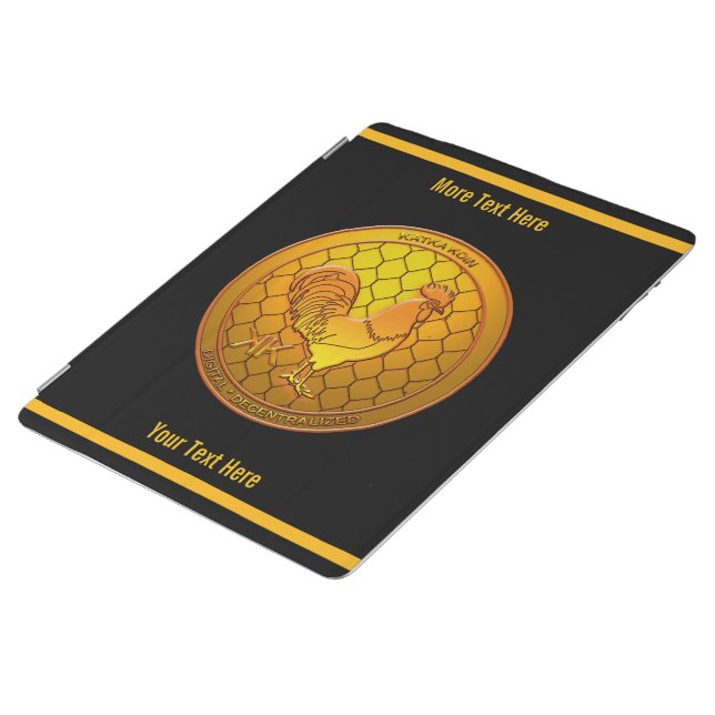 KatkaKoin Cryptocurrency ICO iPad Smart Cover (Side)