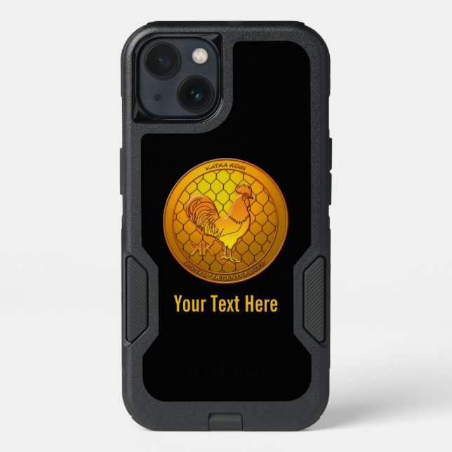 KatkaKoin Cryptocurrency ICO Otterbox iPhone Case (Back)
