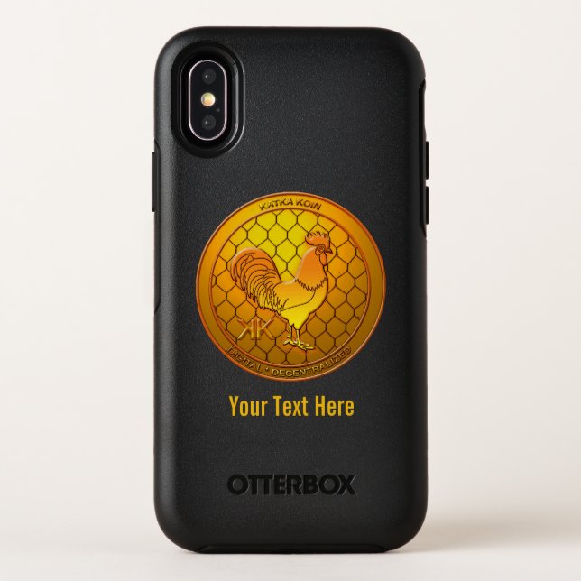 KatkaKoin Cryptocurrency ICO Otterbox iPhone Case (Back)