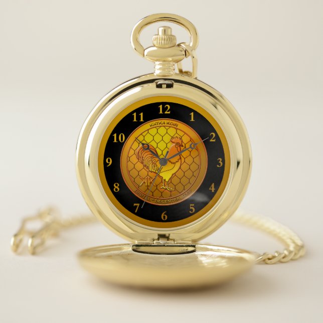 KatkaKoin Cryptocurrency ICO Pocket Watch (Inside)