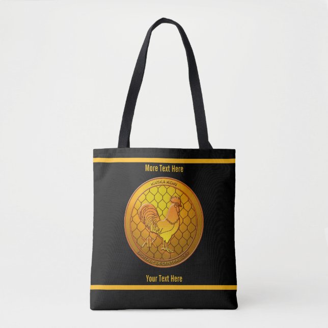 KatkaKoin Cryptocurrency ICO Tote Bag (Front)