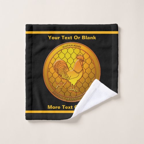 KatkaKoin Cryptocurrency ICO Wash Cloth