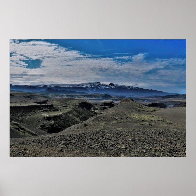 Katla Volcano Poster (Front)
