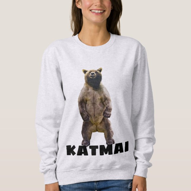 KATMAI ALASKA GRIZZLY BEAR T-SHIRTS (Front)