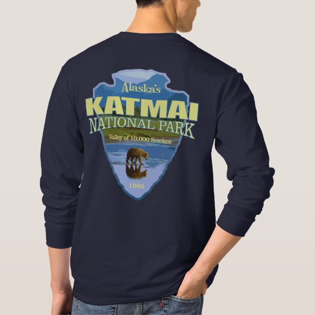 Katmai (arrowhead) T-Shirt (Back)